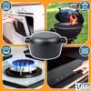 Cast Iron Pot, Roasting Pan, Frying Pan, 2 In 1, 26 Cm