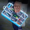 Fishing Accessories Tool Storage Box with Removable Dividers Fish Hook Lure Fake Bait Box Fishing Lure Box Fishing Supplies