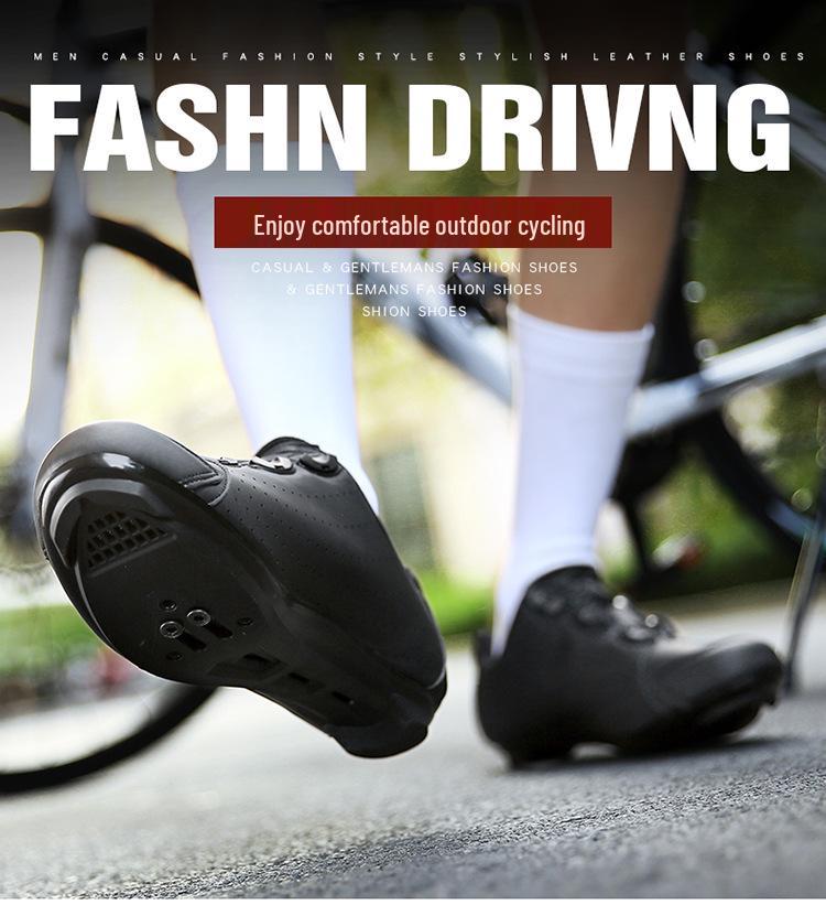 Mountain Outdoor Sports Cycling Shoes with Hard Sole and Road Cycling Lock