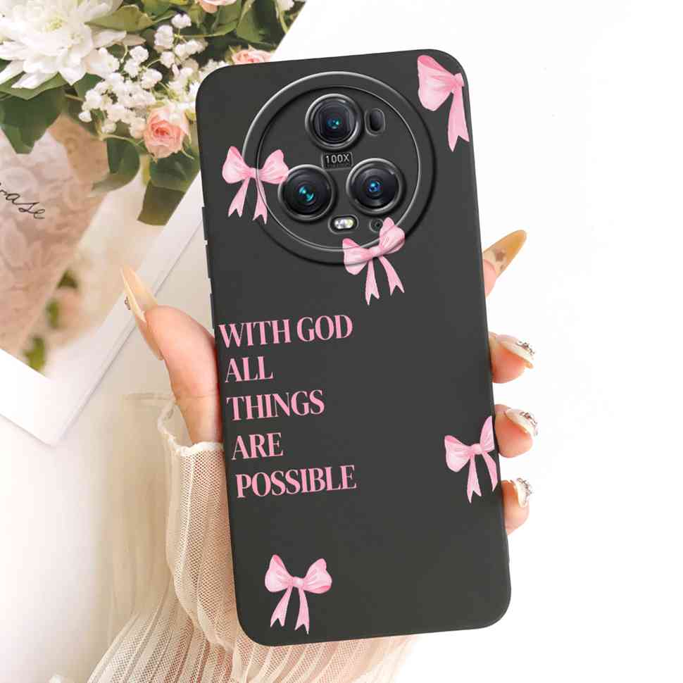 Soft Phone Case For Honor Magic5 Pro 5G Case Cartoon Silicone Back Cover For Honor Magic 5 Pro PGT-AN10 PGT-N19 Bumper Shell