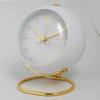 Metal Ring Colored Alarm Clock Exquisite Decoration for Home Desktop Office Silent Internet Famous Alarm Clock