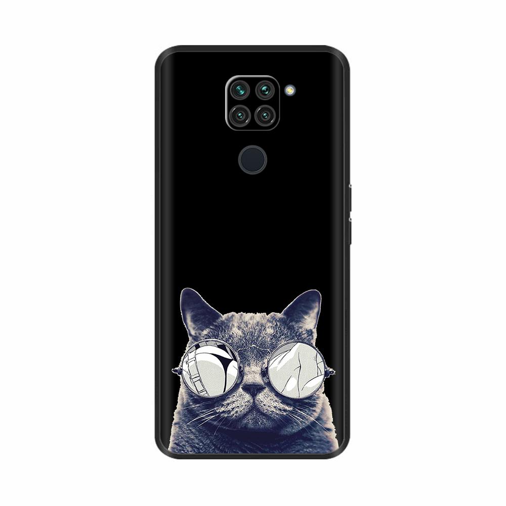 Case For Xiaomi Redmi Note 9 Case Soft Black Silicon Back Cover For Redmi Note9 Cover Redmi Note 9 Case Funda Coque Bumper Shell