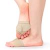 1pair Double Patch Toe Pads Non-Slip Half Sole Forefoot Socks New Dance Paws Cover  Fitness