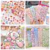 Capybara Bonbon Drop Seal 3D Candy Jelly Stickers Cute Animal Decals for DIY Scrapbooking Book Japanese Style Phone Case Sticker