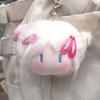 Long Hair Doll Pendant Cute Doll Cartoon Design Doll Girl Head Key Chain Doll Girl