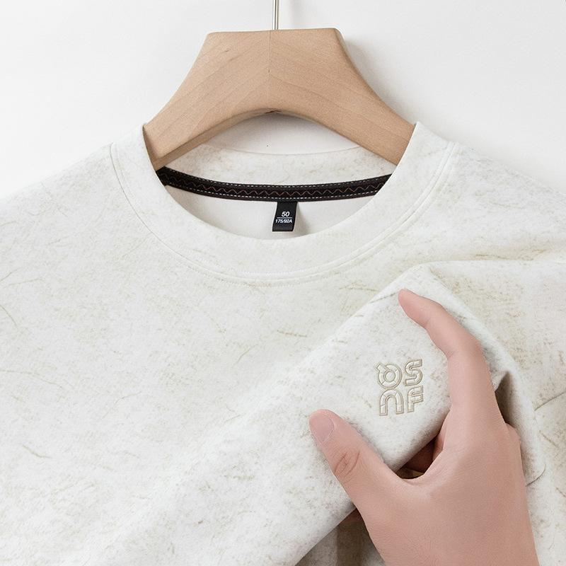 Trendy Top Autumn Men s Hoodie Crew Neck Casual Fashion M