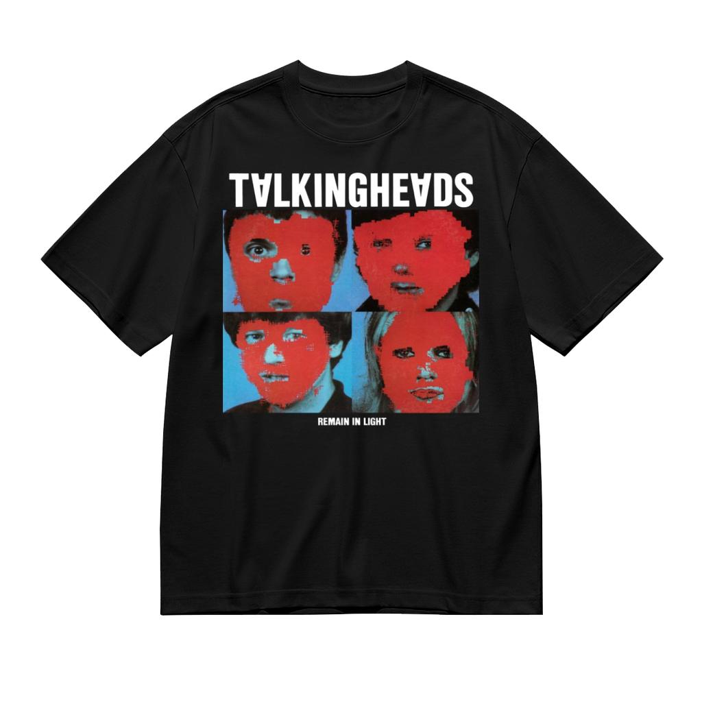 Talking Heads Remain In Light Retro Logo Tee Shirt Tshirt
