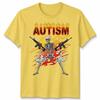 Retro Autism Skeleton Meme Funny Unisex Tshirt