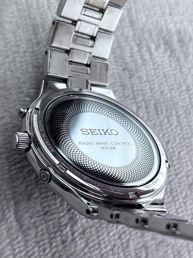 [USED] Junk working Seiko Dolce 7B22-0AK0 radio solar watch