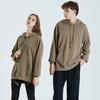 Herbst 330g Baumwolle dünner Kapuzenpullover Damen lässig übergroße Pullover Paar Hoodie Damen Sweatshirt uni Jugend Streetwear