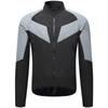 Reflective Windproof Sunscreen Outdoor Jacket Running Sports Coat Cycling Windbreaker Black L