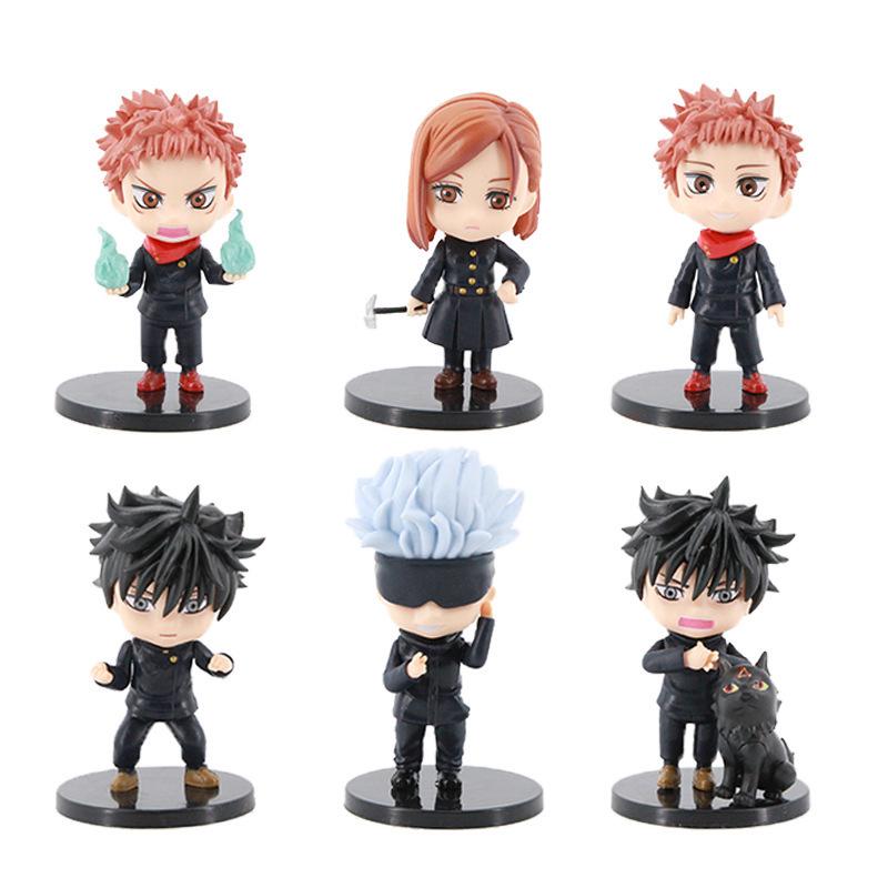 Jujutsu Kaisen Figures: Gojo, Yuji, Sukuna - Gashapon Dolls