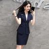 Women's Short Sleeve Summer Professional Suit Set