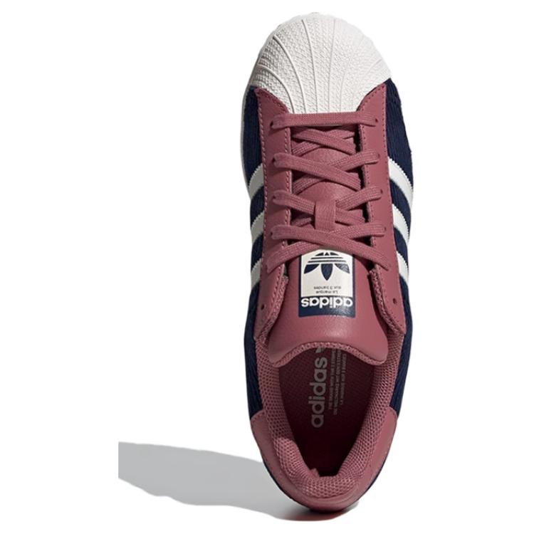 Adidas Originals Superstar Comfortable Simple Low-Top Sneakers Women Sneakers Blue IG2152