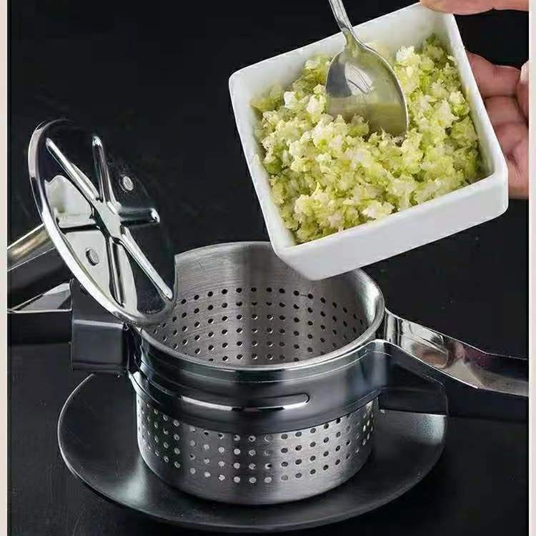 Steel Duty Heavy Potato Ricer Puree Masher Juicer Vegetable Fruit Maker Press