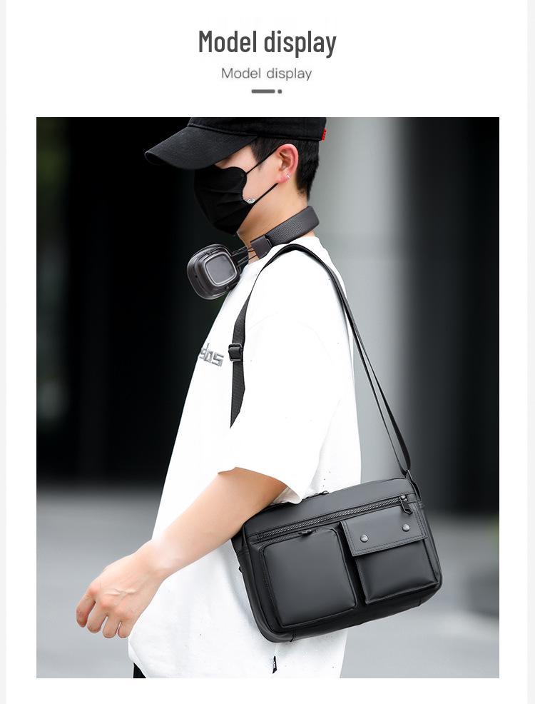 Herren Trendige Multifunktionale Wasserabweisende Umhängetasche