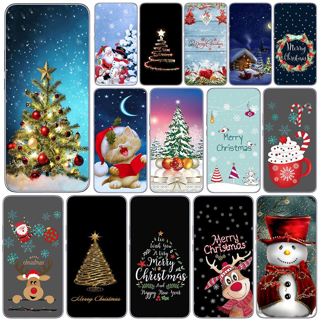 Merry Christmas Tree Deer Santa Claus Snow for Motorola Moto G13 G14 G53 G54 G62 G72 G82 G84 E13 E20 G42 G32 G23 G22 Phone Case