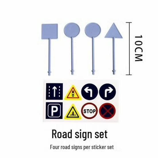 Colorful Magnetic Tiles and Car Race Track Set for Kids