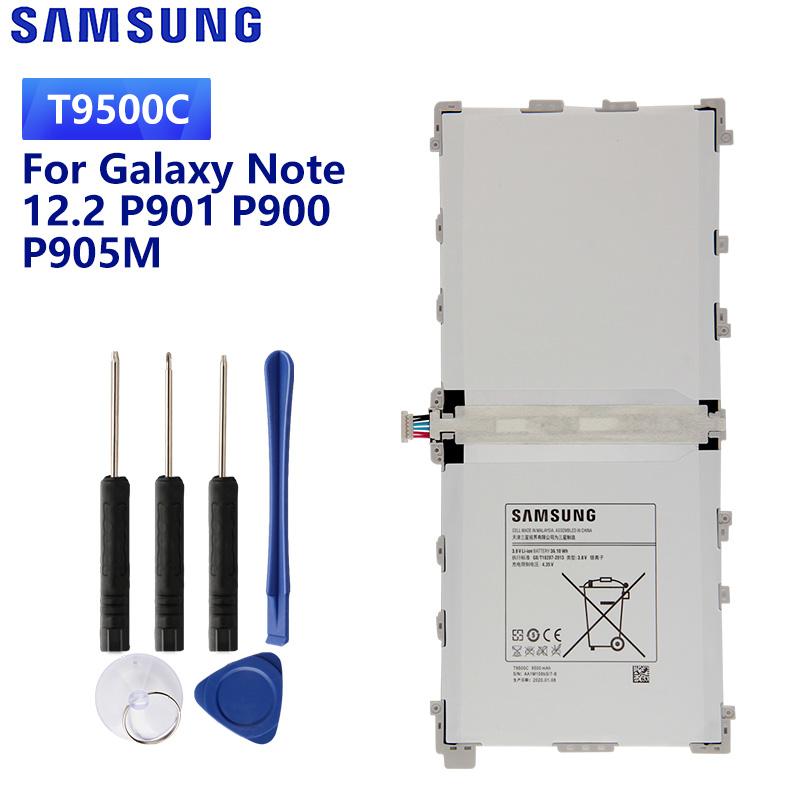 

Оригинальный сменный аккумулятор для Samsung Galaxy Note 12.2 P900 SM-T900 SM-P900 P901 P905 T9500U T9500K T9500E T9500C 9500 мАч