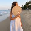 Portable Hand-woven Palm-Leaf Fan Lightweight Summer Cooling Fan  Home Decoration