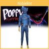 Costume da Cosplay Huggy Wuggy di Poppy Playtime con Dettagli Insanguinati per Eventi di Cosplay e Feste a Tema