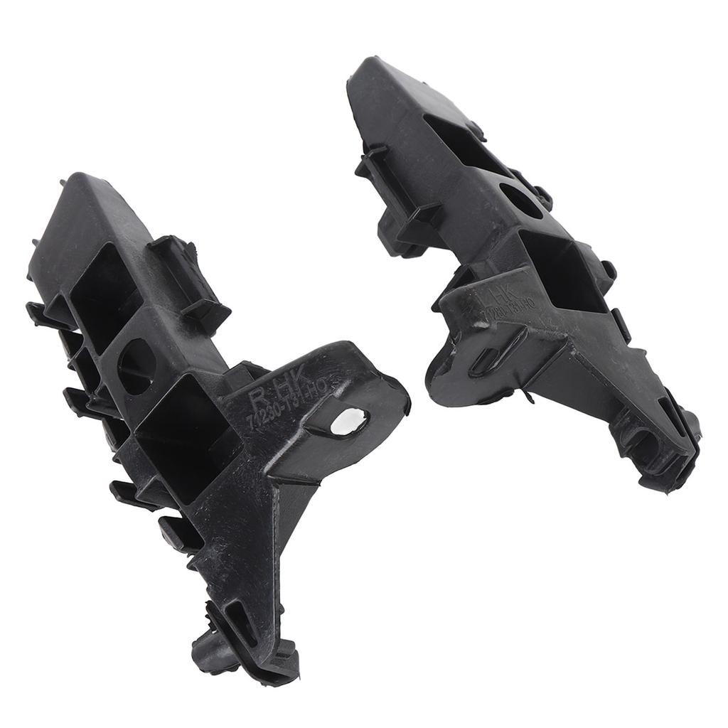 Pair of Front Bumper Bracket Strong Support Left Right Long Lasting Easy Install 71280T20A01 for Cars