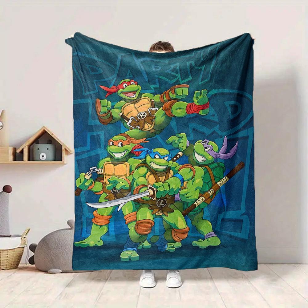 1pc Turtles, Party Blanket Versatile for Couch, Office Bed