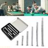 A1A2 6Pcs Billiards Cue Weight Bolt Pool Cue Weight Bolts Screw with Wrench Billiards Club Counterweight Screw Easy To Use