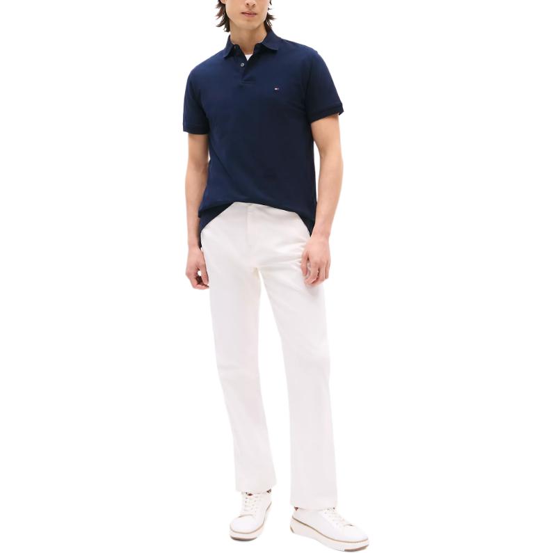 Tommy Hilfiger Polo Shirt Men's Marine Blue 78JA568-FAP