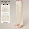 Teenie Weenie Kids' Girls' Loose Straight Cotton Sweatpants