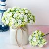 Silk Flower Fake Flower 21 Heads Bouquet Without Vase Rose Artificial Flower  Decorations