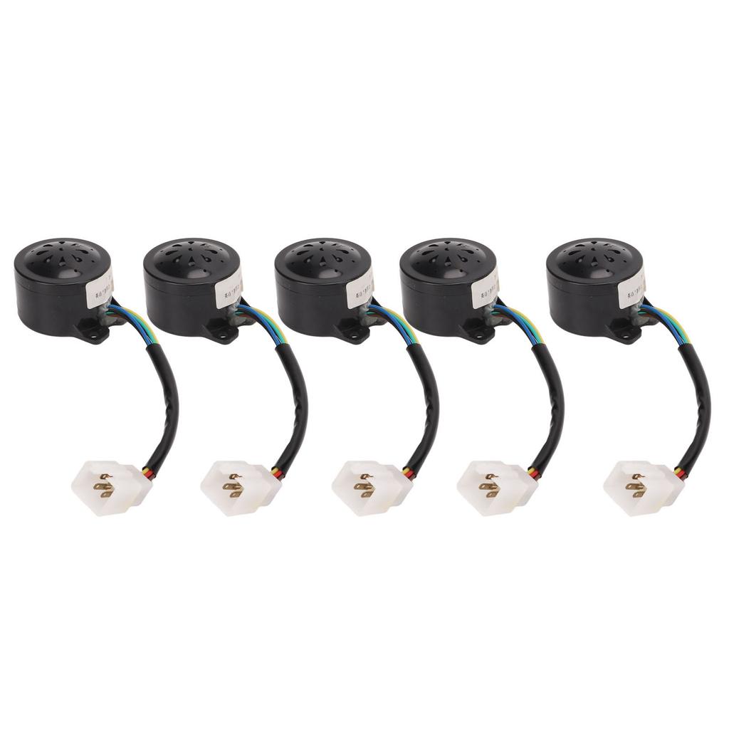 5pcs Universal Backup Horn Buzzer 110‑120db Reversing Alarm 12V‑60V for Electric Tricycle Scooter
