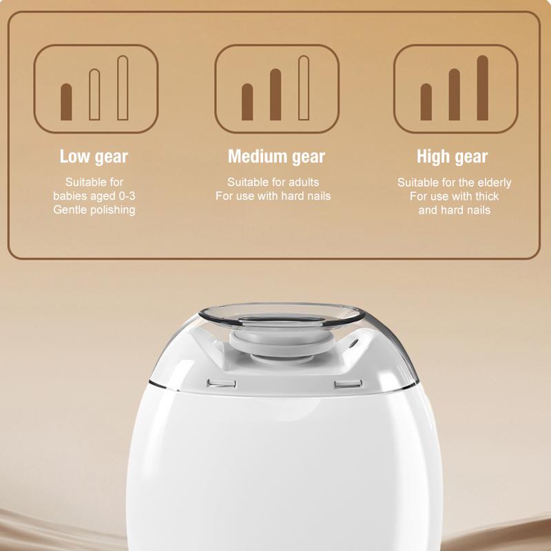 Neuer elektrischer Nagelknipser, vollautomatischer Nagelknipser, Hand- und Fuß-Doppelnutzungs-Nagelfräser, Nagelknipser für ältere Menschen und Kinder