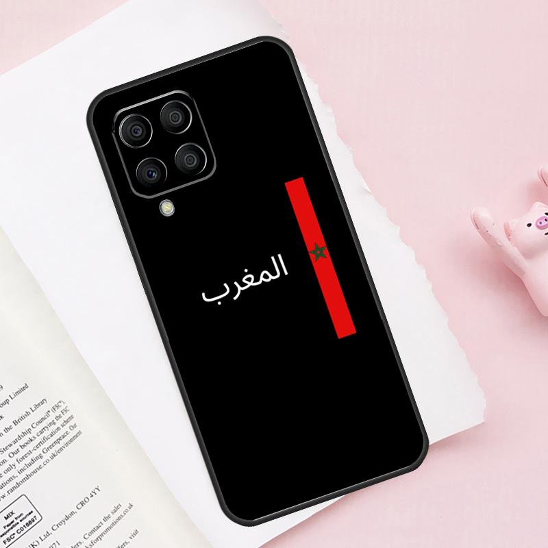 Morocco Map Flag Case For Samsung Galaxy M13 M53 M16 M36 M56 M06 M52 M32 M12 M54 M34 M14 M35 M55 M15 M11 M31