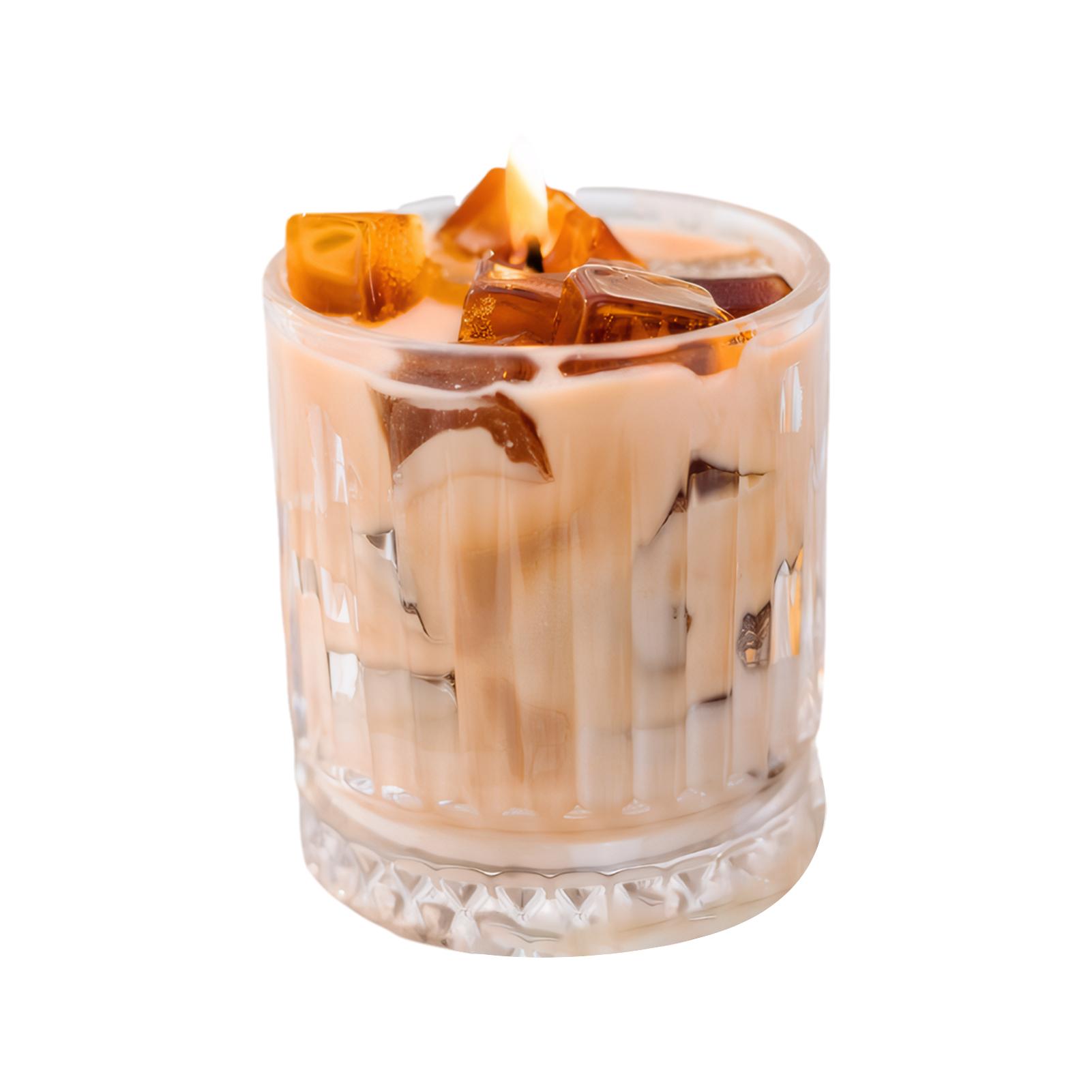 

Handmade Aromatic Natural Soy Candle Coffee Martini Candle Gift Decorative For Gentle Atmosphere Unique And Decorative Designs