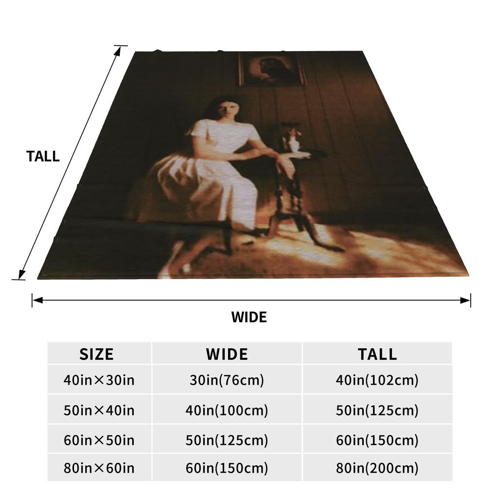 Ethel Cain Singer Album Music Tour 2024 Blankets Portable Fleece Throw Blanket for Couch Bedding Office Throws Bedspread Quilt