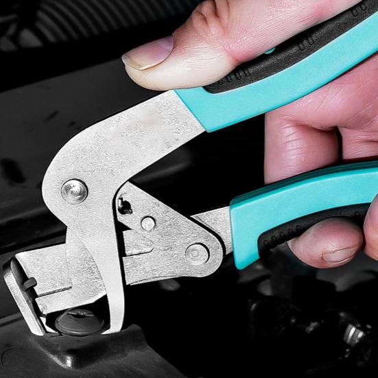 Automotive Trim Clip Removal Pliers High Carbon Steel Spring Loaded Tool for Car Interior Panels Fastener & Plastic Rivet Removal Non-Slip Handles