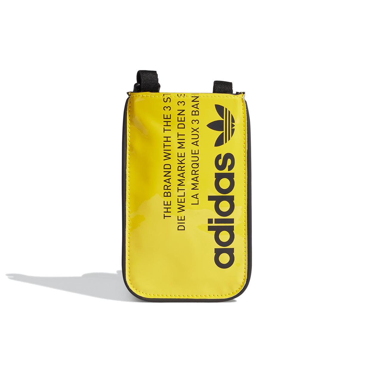 

New Adidas Originals Artificial Leather Shoulder Bag Regular Unisex Yellow GN4452 9.9*1.0*17.0CM