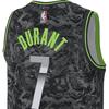Nike NBA Kevin Durant Select Décontracté Sport Basket-ball Débardeur Brooklyn Nets 7 Noir Gris Noirgris Homme DA6954-073