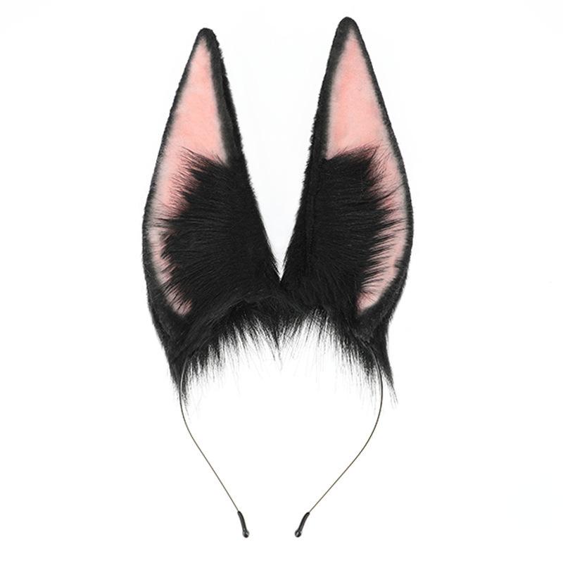 Plush Headdress Cute Comic Show Dress Up Cosplay Sumi Tinari Animal Ear Headband Handmade Decorative Hair Accessories