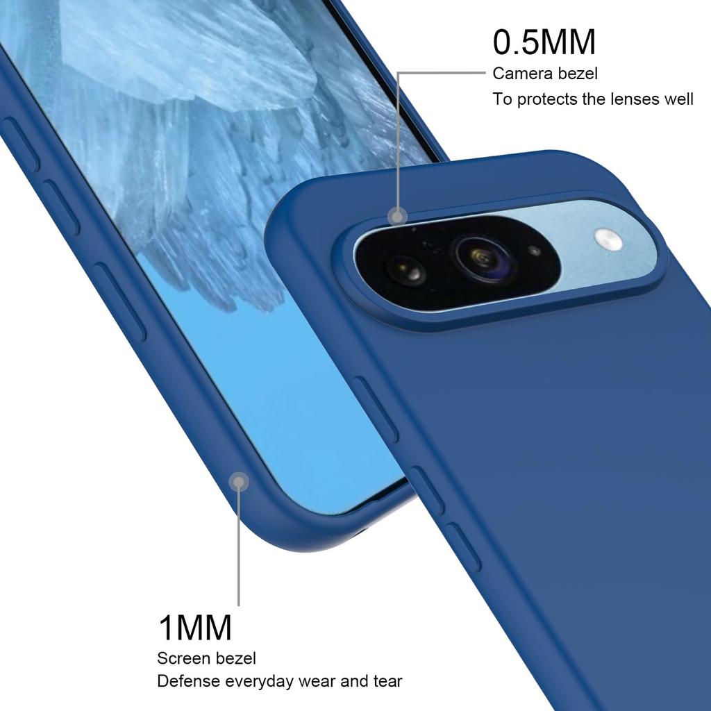 Official Liquid Silicone Phone Case for Google Pixel 10 Pro XL Funda for Pixel 9 8 6 7 10A 9A 8A 7A 6A Shockproof Charger Cover