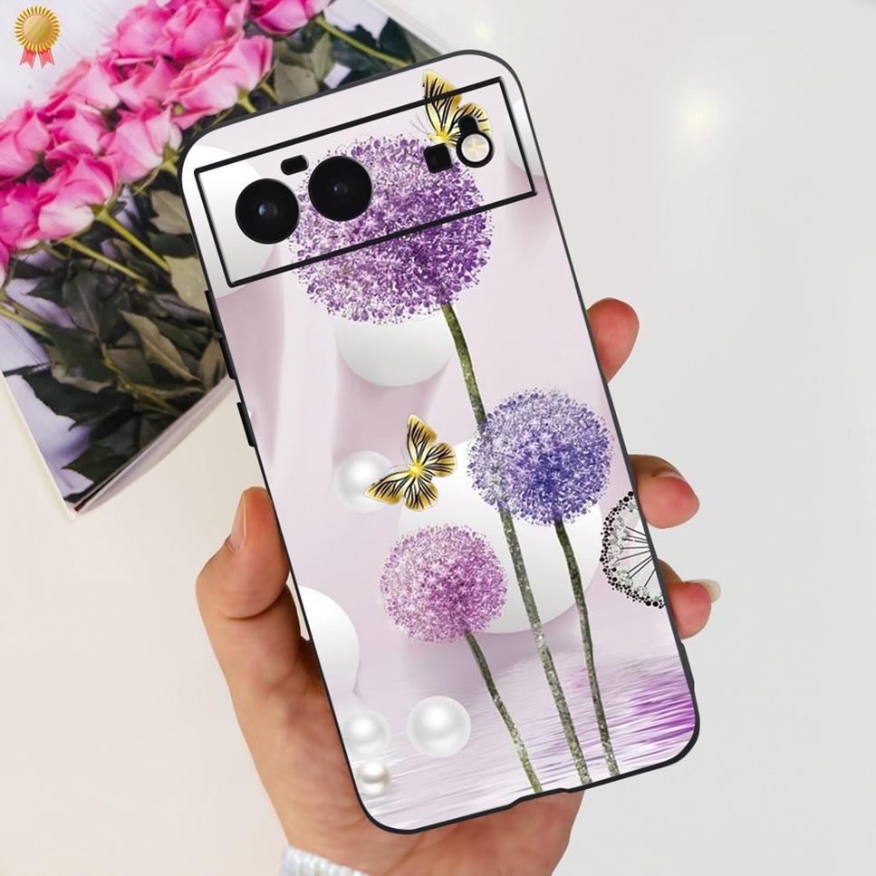 For Google Pixel 6 Case Cute Kawaii Cat Clear Silicone Shockproof Cover Capa For Google 6 Pixel 6 Pixel6 Phone Shell Funda Coque