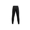 Under Armour Solid Logo Casual Knit Joggers Men Black 1366407-001
