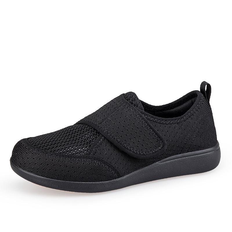 2025 Spring Summer Women's Breathable Velcro Mesh Loafers - Lightweight & Comfortable