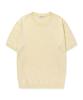 MANNERGRAM 100% Soft Cotton 3-Ply Round Short Sleeve Knit - 4 Colors