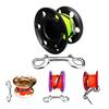 Finger Reel + Double-ended Carabine + 50M for Diving Snorkeling