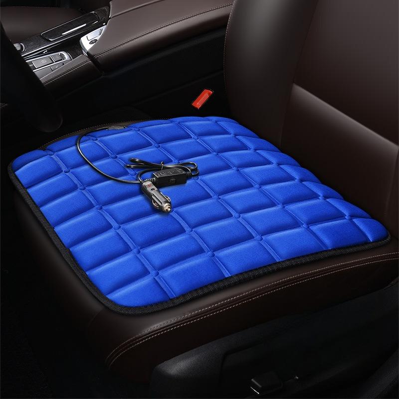 12V Car Seat Heated Cover 3 Gear Adjustable Temperature Electric Heating Pads Heated Car Seat Cushion Winter Seat Warmer