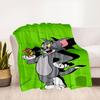 Tom Jerry Phone Wallpaper Cute Cartoon Wallpapers for KidsBlanket Flannel Throw Blanket for Sofa, Bed, Travel, Camping, Office