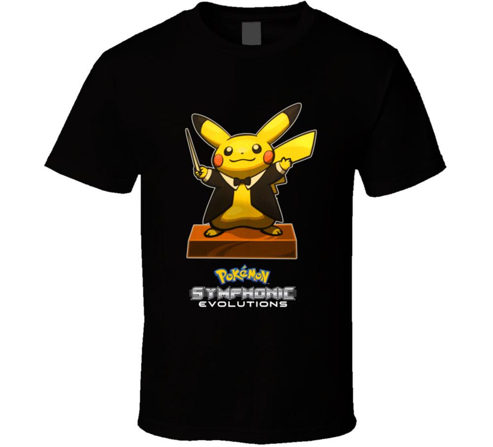 Pokemon Tee Symphonic Evolutions PokÃ©mon T Shirt Mens Womens Tees Top 4XL