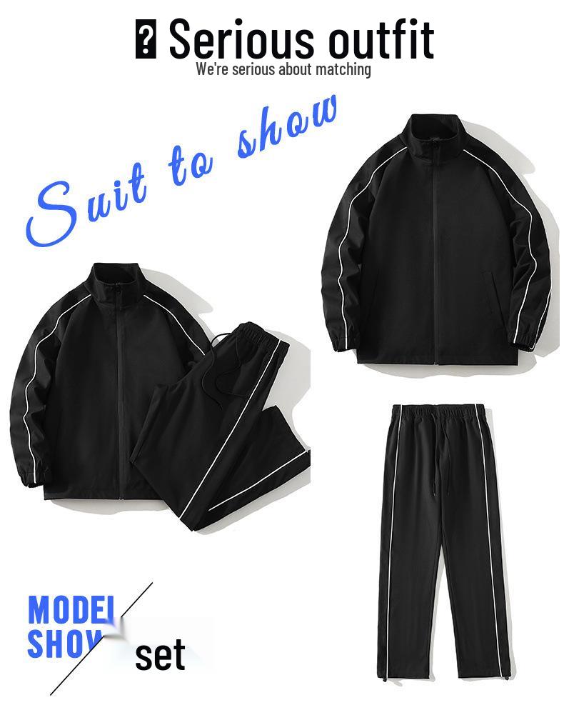 Ensemble de vestes coupe-vent pour couple: Vêtements d'extérieur décontractés à la mode pour hommes et femmes, automne/hiver